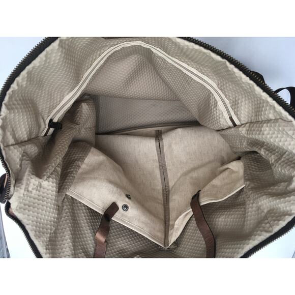 TUMI Alpha Bravo Everett Weekender Essential Tote 2 Way Shoulder Bag in Brown - Picture 3 of 8